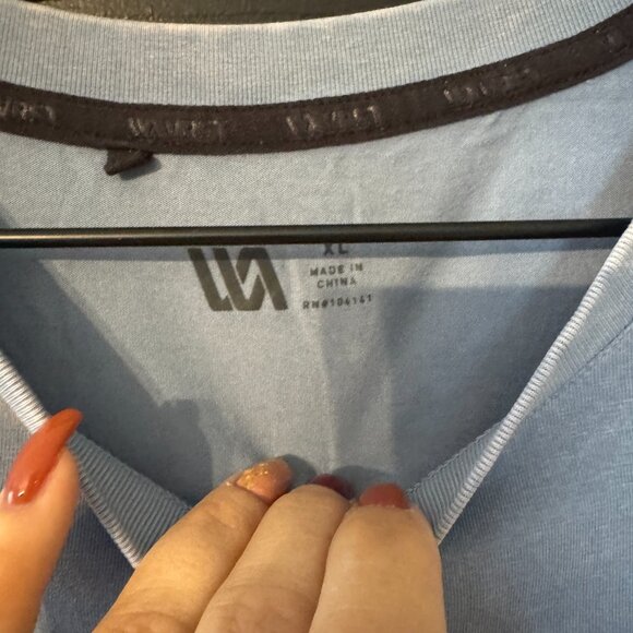 EUC VRST Mens Pocket Tshirt Pale Blue Extra Large - Picture 2 of 4